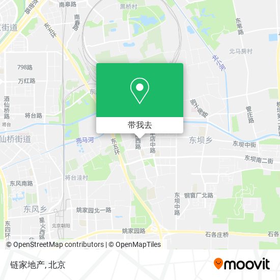 链家地产地图