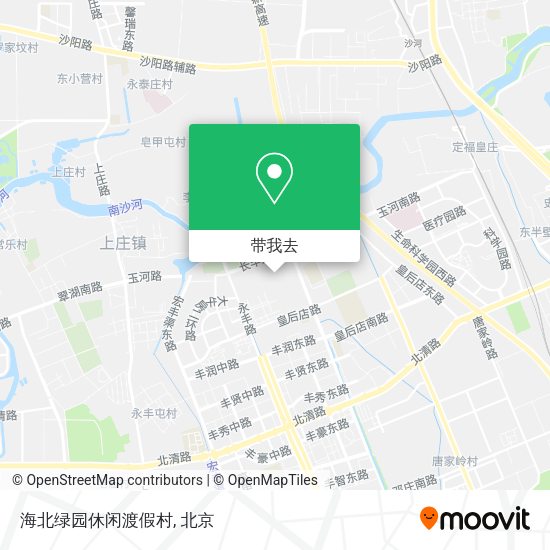 海北绿园休闲渡假村地图