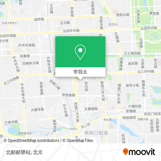 北邮邮驿站地图