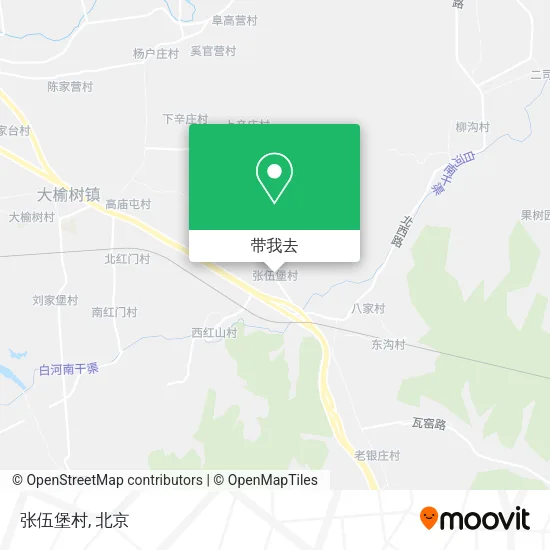 张伍堡村地图