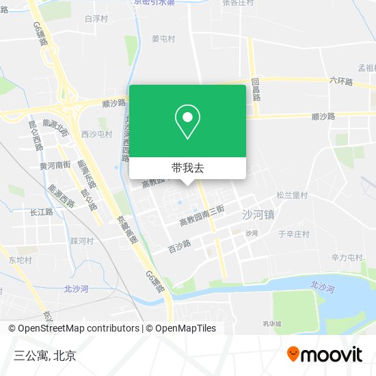 三公寓地图