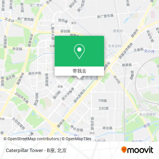 Caterpillar Tower - B座地图