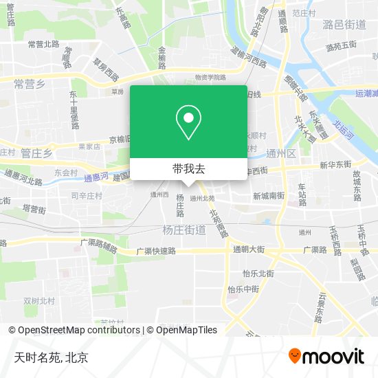 天时名苑地图