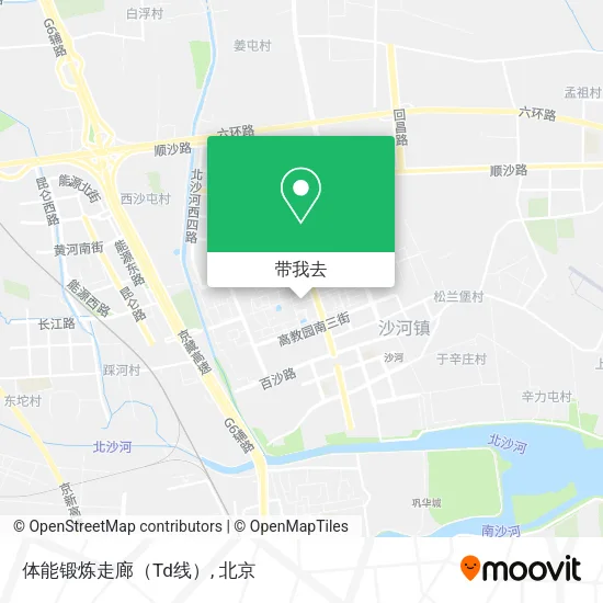 体能锻炼走廊（Td线）地图