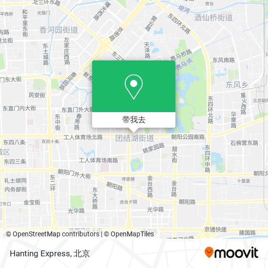 Hanting Express地图