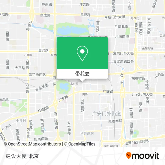 建设大厦地图