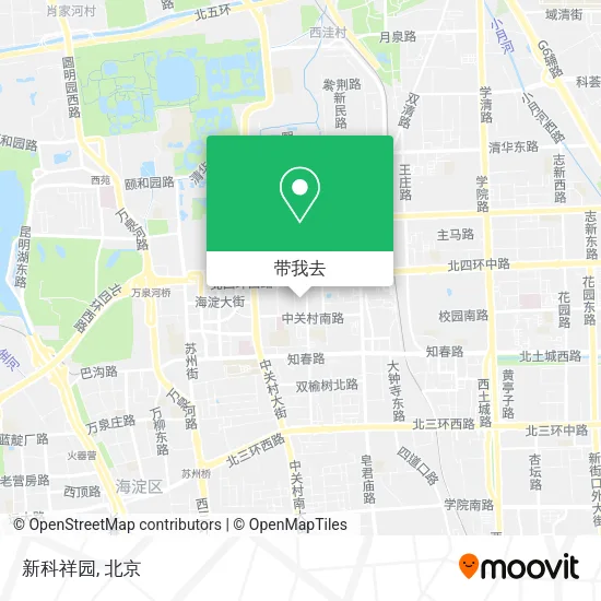 新科祥园地图