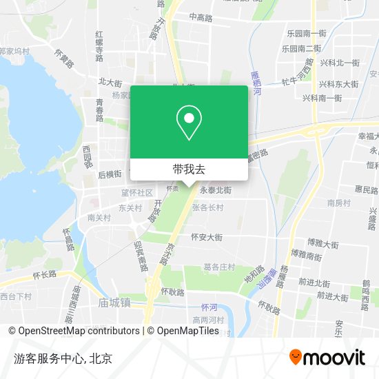 游客服务中心地图
