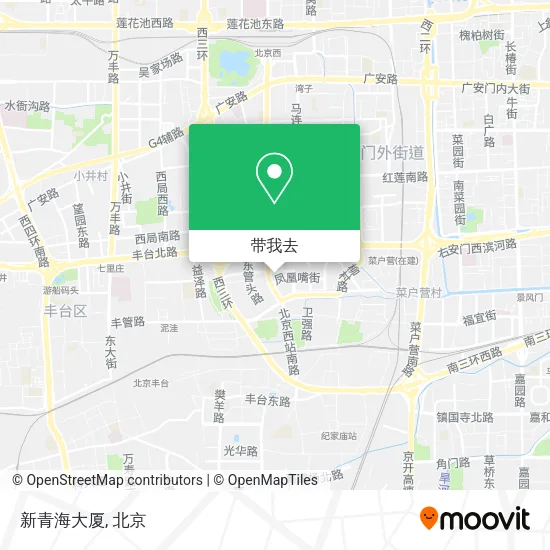 新青海大厦地图