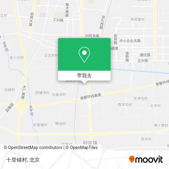 十里铺村地图