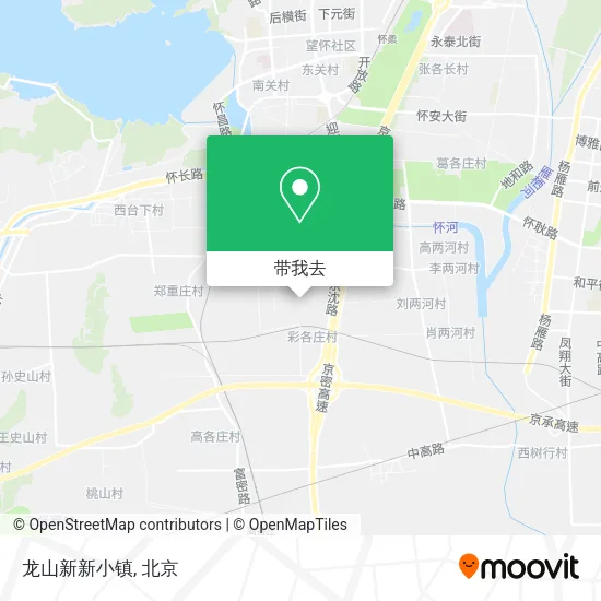 龙山新新小镇地图