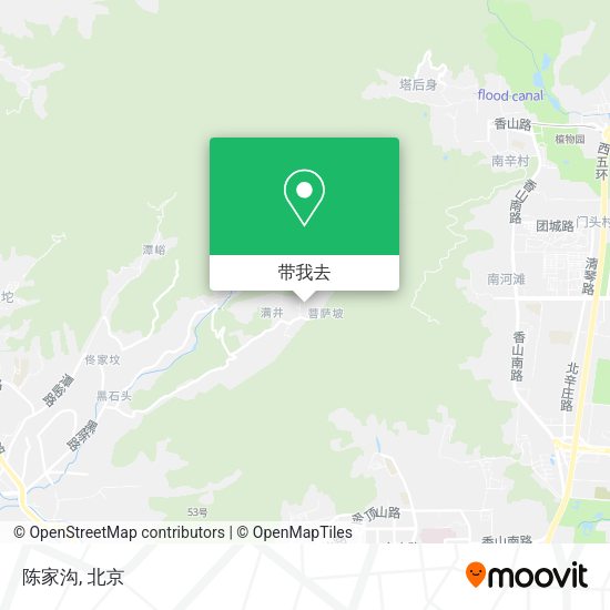 陈家沟地图