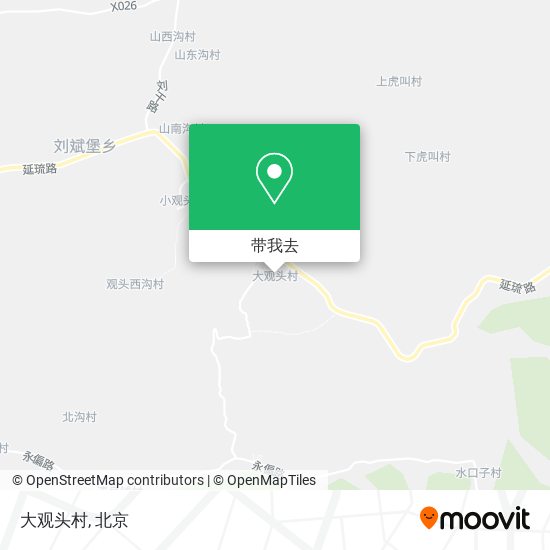 大观头村地图