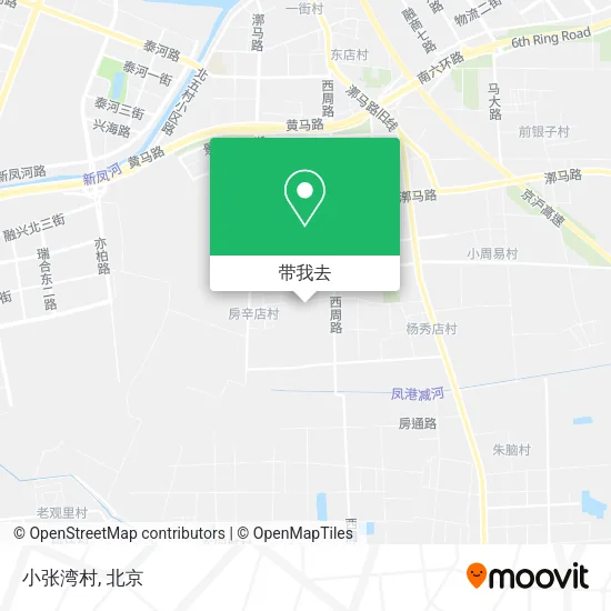 小张湾村地图
