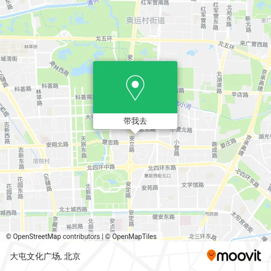 大屯文化广场地图