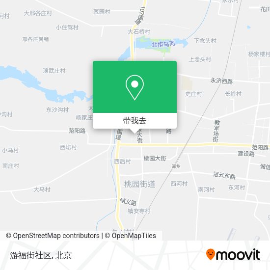 游福街社区地图