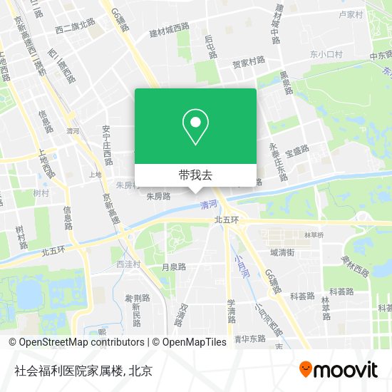 社会福利医院家属楼地图