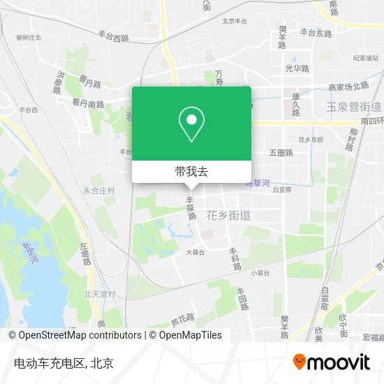 电动车充电区地图