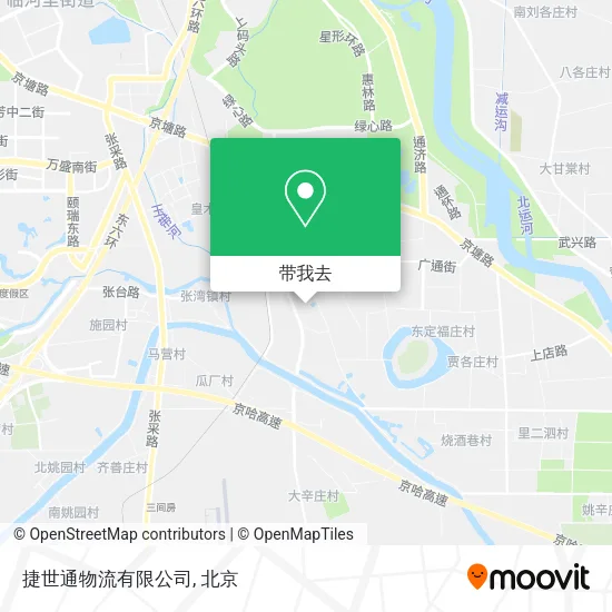 捷世通物流有限公司地图