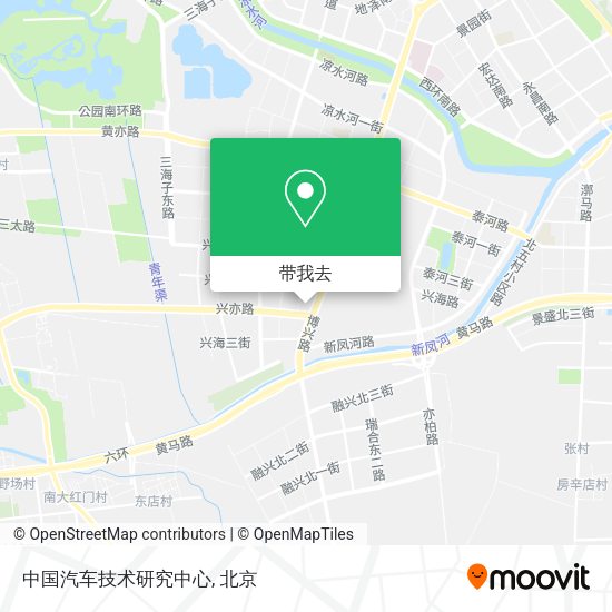 中国汽车技术研究中心地图