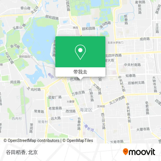 谷田稻香地图