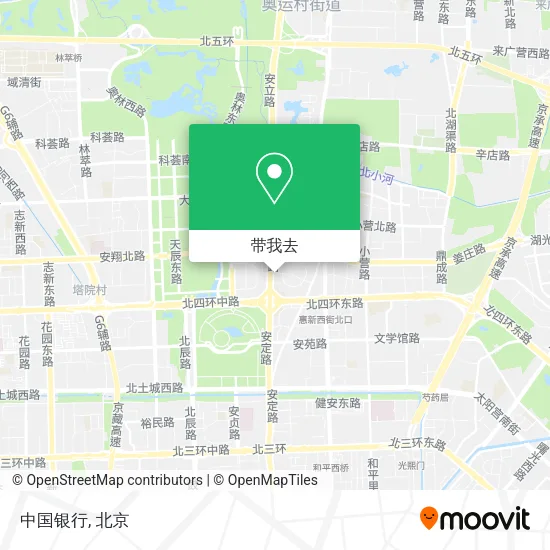 中国银行地图