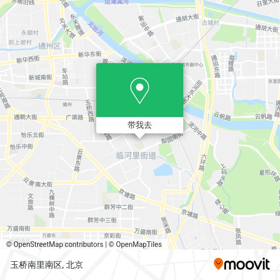 玉桥南里南区地图