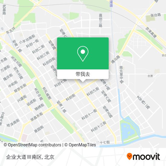 企业大道Ⅲ南区地图