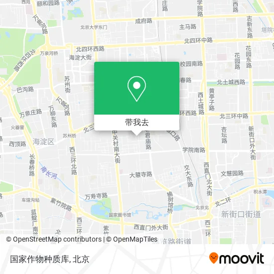 国家作物种质库地图