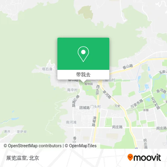展览温室地图