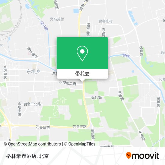 格林豪泰酒店地图