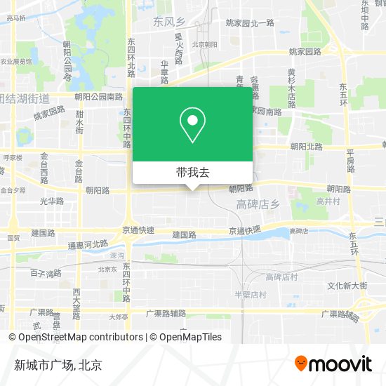 新城市广场地图
