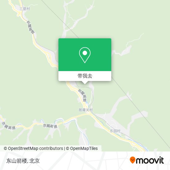 东山箭楼地图