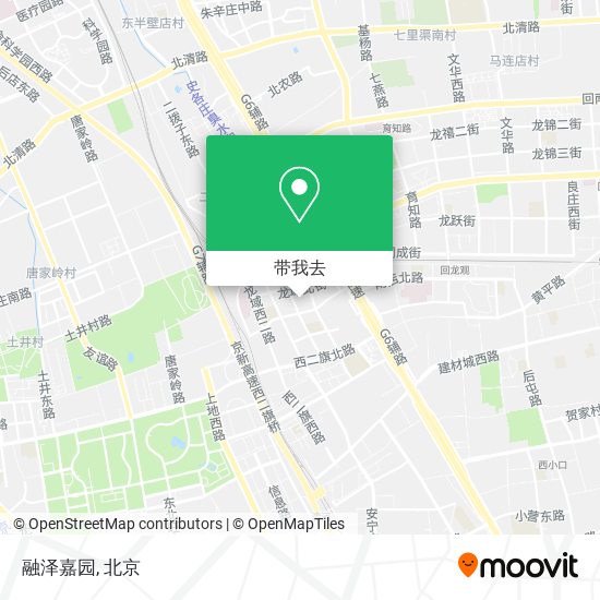 融泽嘉园地图