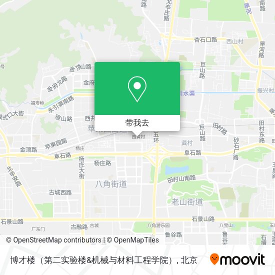 博才楼（第二实验楼&机械与材料工程学院）地图