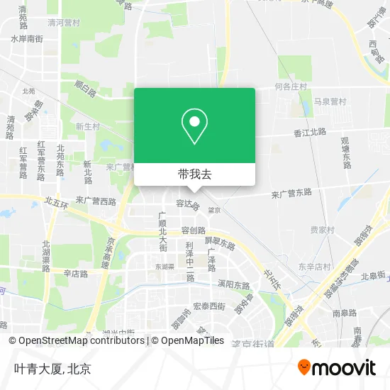 叶青大厦地图