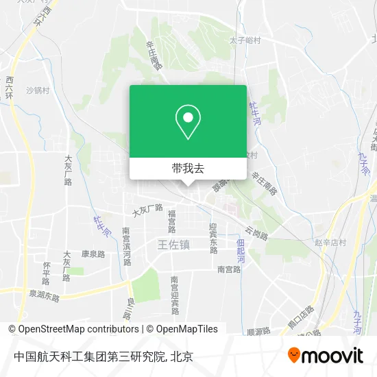 中国航天科工集团第三研究院地图