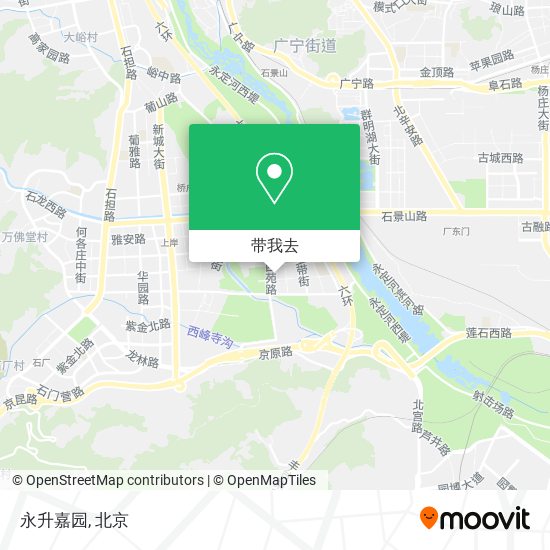 永升嘉园地图