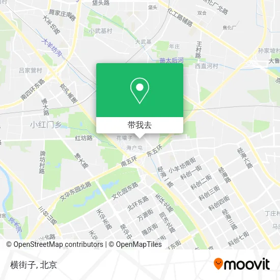 横街子地图