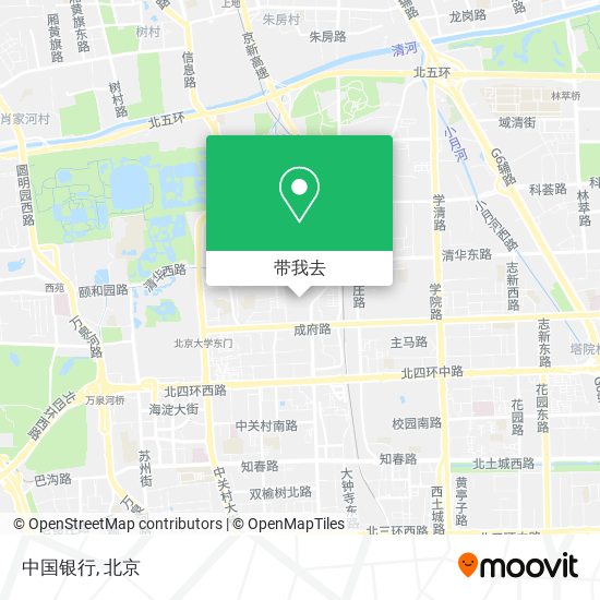 中国银行地图
