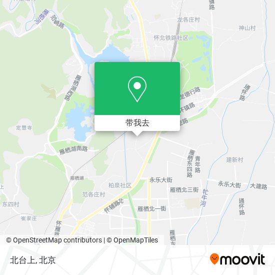 北台上地图