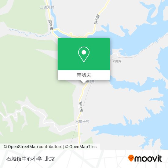 石城镇中心小学地图