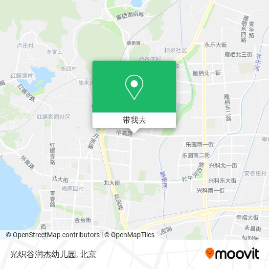 光织谷润杰幼儿园地图
