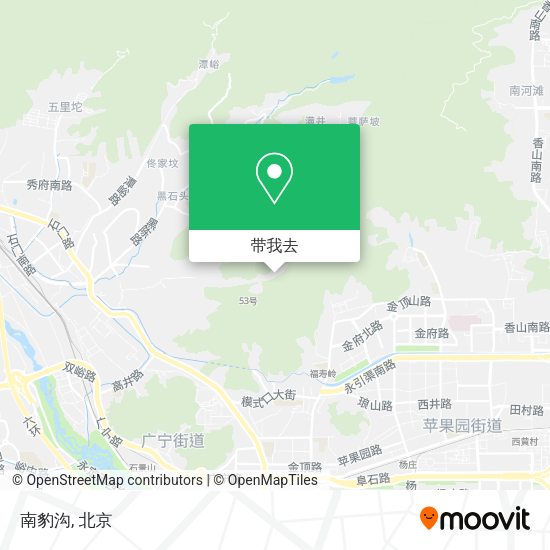 南豹沟地图