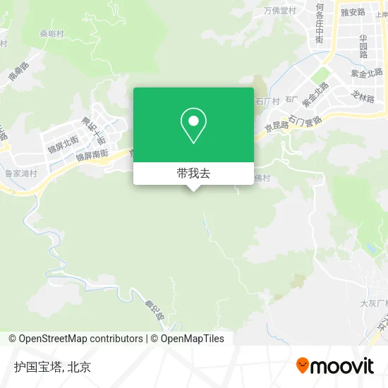 护国宝塔地图