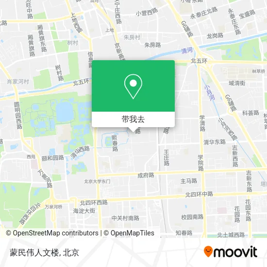蒙民伟人文楼地图
