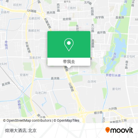 煌潮大酒店‎地图