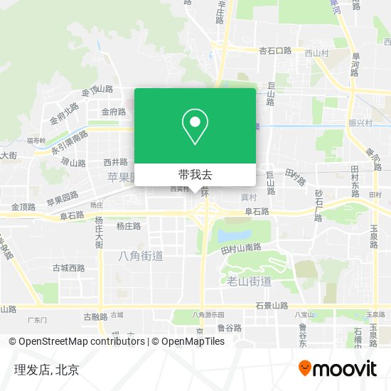 理发店地图