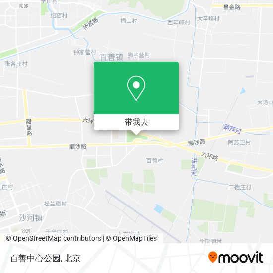 百善中心公园地图