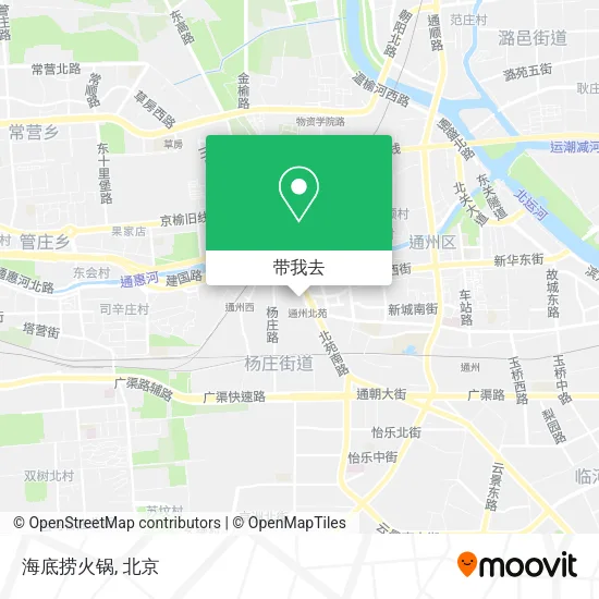 海底捞火锅地图